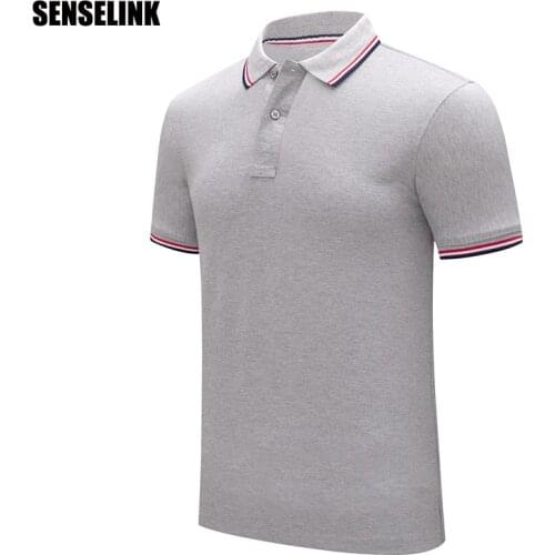 2021 Men Polo Shirts Brand Lapel Clothes Breathable Casual Fashion Summer New Top Quality Cotton Solid Color Men Short Sleeve