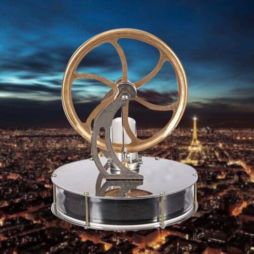 Low Temperature Stirling Engine Motor Steam Heat Motor Education Model Science Toy Kit For Kids Craft Ornament Discovery