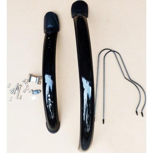 14 inch 16 inch 20 inch Folding Bike Mud Guard Cycling Mudguard Front Rear Bicycle Fender Chrome plastic BMX Bike Accessories