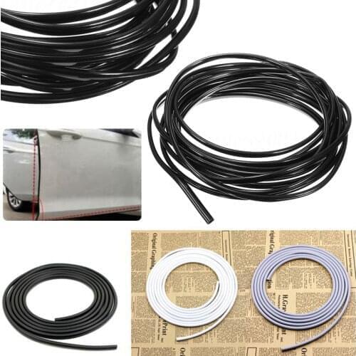 6M Universal Car Door Edge Guards Trim Molding Protection Strip Scratch Protector For Toyota Camry Prado Corolla Prius RAV4