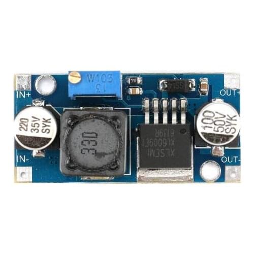 XL6009 DC-DC boost module The output current of the power module can exceed LM2577 4A