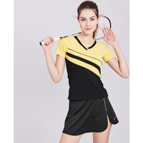 Badminton Yellow Tennis Skirts Black Dress With Shorts Girl Clothes Golf Clothes Woman Cheerleading