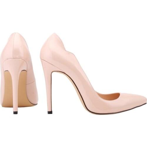 LOSLANDIFEN Women Pumps Sexy Pointed Toe Ladies High Heels Valentine Shoes Wedding Casual Stiletto