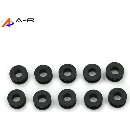 10/20/50 Piece Rubber Grommets for Motorcycle Fairings Set for Yamaha Honda Kawasaki Suzuki YZF R1 R6 R6s CBR GSXR Ninja 250 300