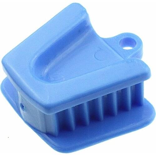 10 Pcs Dental Equipments Silicone Rubber Medium Size Mouth Opener Dentist Materials Intraoral Supporting Device