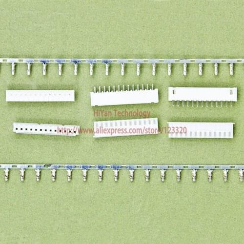 50sets/lot) connector XH2.54 13Pin 180degrees Pitch:2.54MM 0.1inch 13A Pin Header + Terminal + Housing XH2.54-13P