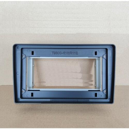 Car Fascias Navigation Fascia Dash Frame Kit For 9" Universal Android Multimedia Player For Chery R11E