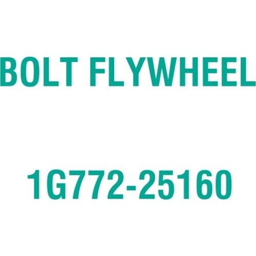 For Kubota 1G772-25160 BOLT FLYWHEEL