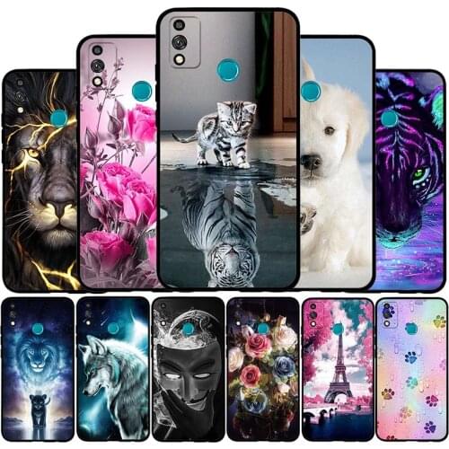 Phone Cases For Honor 9X Lite Case Cover Silicone Soft TPU Back Cover For Huawei Honor 9X Lite JSN L21 L22 L23 Case Cute Bumper