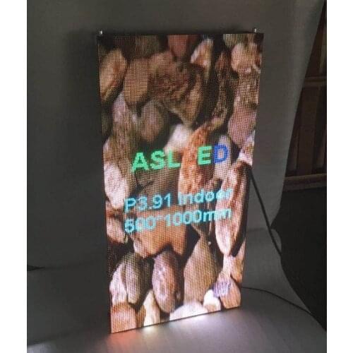 Colorlight Indoor Special stage LED screen, p3.91 LED Box 500mm*1000mm . Includes Colorlight 5A-75B / power supply