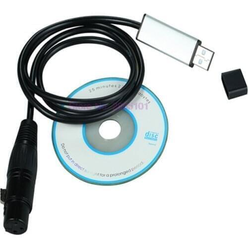 By DHL/fedex 50pcs/lot USB to DMX 512 Interface Adapter for Stage Light LED DMX512 Computer PC Stage Lighting Controller