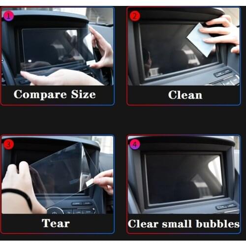 For Land Rover Defender 110 130 2020 Temperedglass Reinforcedglass ​Car GPS Screen Protector Protection Glass Film Accessories