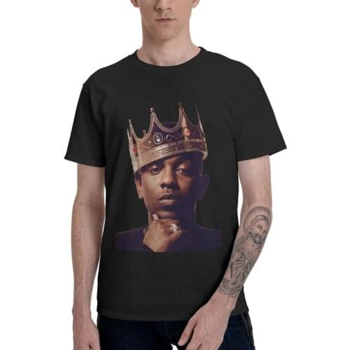 Kendrick Lamar T-shirt Mens Graphic T Shirt Short Sleeve Cotton Hip Hop rapper Tshirt Cool Tees Tops