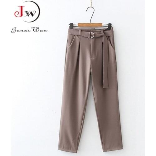 Junxi Wan Women's Trousers Harem Pants