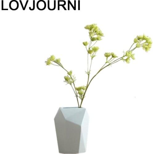 Kwiaty Cam Vazo Blumenvasen Suculenta Deco Maison Vaso De Flor Jarrones Decorativos Moderno Decoration Home Teraryum Flower Vase