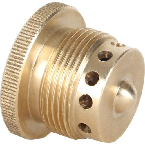 Kayak Brass Air Valve Adapter Cap Stop Screw Safety Inflatable Boat Pool Raft Drifting High Pressure Metal Valve Cover Accessory