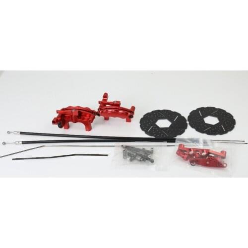 Front Wheel Line Mechanical Brake System for RC 1/5 HPI Baja 5B 5T 5SC KM