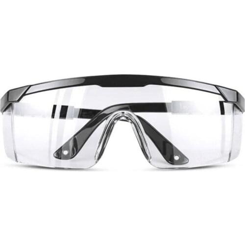 New Safety Glasses Lab Eye Protection Protective Eyewear Clear Lens Workplace Safety Goggles Anti-dust Supplies