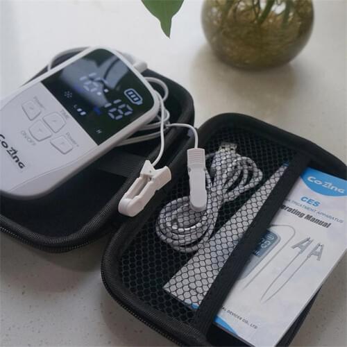 New Cranial Electrotherapy Stimulator Sleep Device For Anxiety Insomnia Depression Help Sleep Electrotherapy