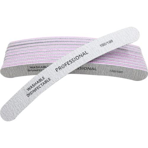 1pcs Nail Buffers Files 100/180 Sanding Buffer Block Set On Nails Cuticle Gel Polishing Pedicure Manicure Beauty Tools