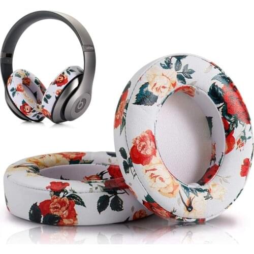 Replacement Protein Leather & Memory Foam Ear Cushion Cover Compatible with Studio 2.0 Studio 3 B0500 B0501 Wired Wireless Over