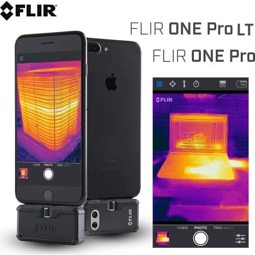 FLIR ONE Pro Infrared Imager ONE Pro LT Pro-Grade Night Vision Thermal Camera For IOS Android Smartphones Temperature Detector