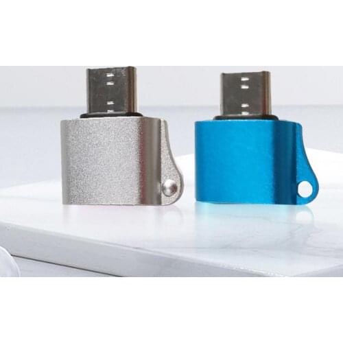 Charger Adapter Charging Data Transmission Mini Type-c to USB Female Converter for Mobile Phone