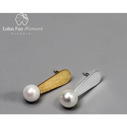 Lotus Fun Moment Real 925 Sterling Silver Handmade Fashion Jewelry Cute Exclamation Mark Design Brooch Pin Broche for Women