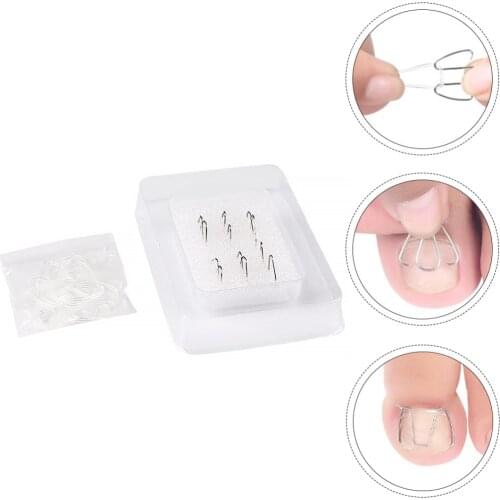 1 Set Paronychia Treatment Toe Thumb Corrector Ingrown Toenail Corrector Nail Correction Silk