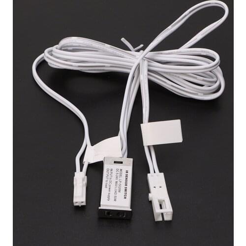 12V/24V Wardrobe Cabinet Light Switch Infrared Door Control Switch 5A 60W Sensor Switches