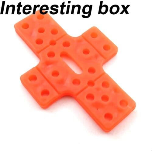 37525 red medium-shaped film model fixed film diy puzzle model material creative science production accessories