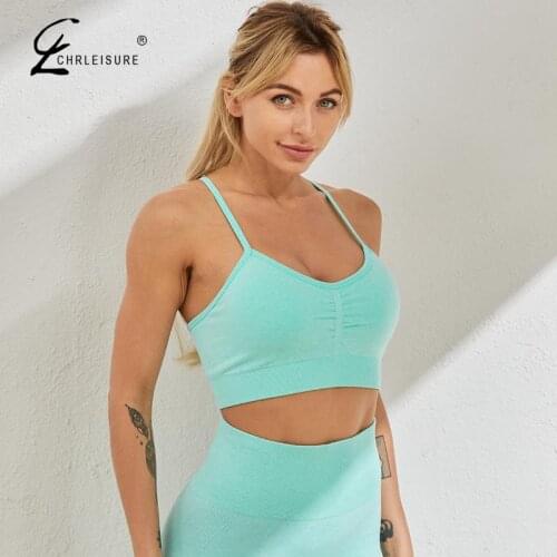 Seamless Women Bra Tops Solid Sexy Backless Bras for Women Tight Push Up Fitness Bralettees Bras for Women