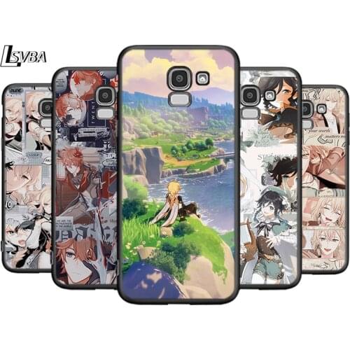 Funda Genshin Impacts Game For Samsung Galaxy J8 J7 Duo J6 J5 Prime J4 Plus J3 J2 Core 2018 2017 2016 Phone Case Cover