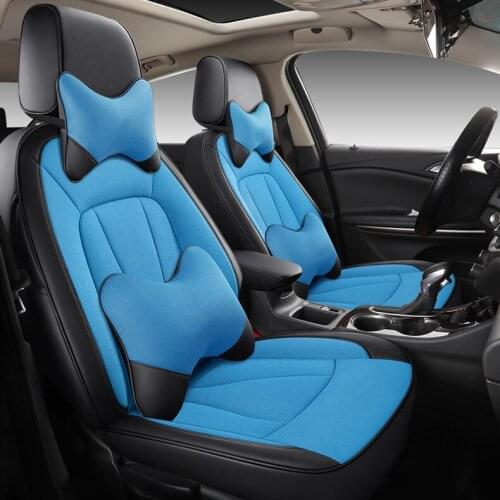 Custom car seat cover for Volkswagen polo tiguan teramont touareg scirocco sharan touran t-roc up car accessories cover styling