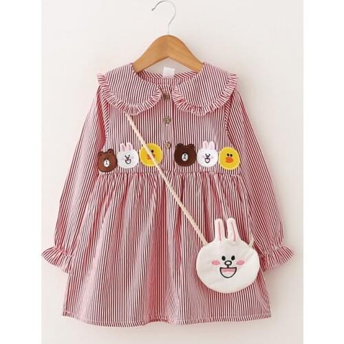 Girl Dress Autumn Kids Fashion dresses for teenagers vestido infantil festa Girls Dress Children Birthday Shirts 6 year costume