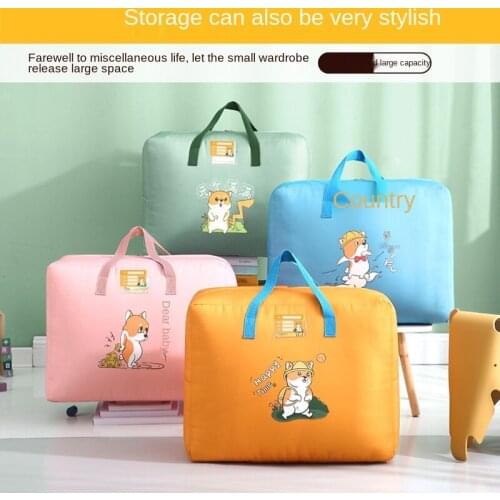 Home Jane Dust In Addition To Oxford Cloth Quilt Storage Bag Portable Quilt Bag Luggage Clothing Quilt Storage Bag Finishing Bag