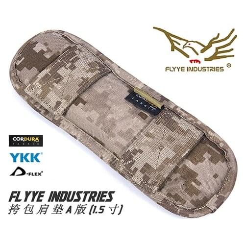 FLYYE 1 piece 1.5 inch Short MOLLE Backpack Shoulder Pad BG-A021