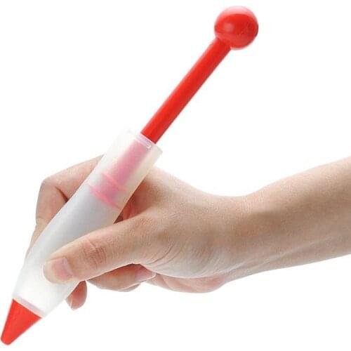 Cake Decorating Tools Write Cake Decorating Flower Pen Chocolate Cream Jam Squeezed Gun Syringe Pastry Cookie Painting Tool