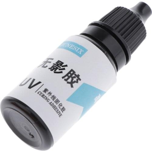 10g Hard Type Glue Resin Crystal Clear Glue, Cured with UV/Sunlight