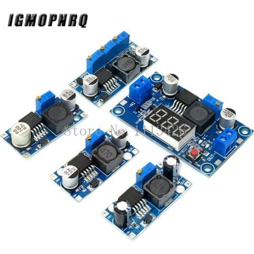 LM2596 LM2596HVS power supply module DC-DC BUCK 3A adjustable buck module regulator ultra LM2596S Step down 24V switch 12V 5V 3V