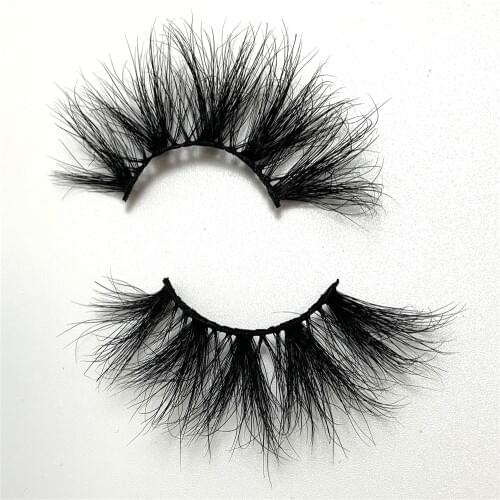 LOVE THANKS 25mm 3d mink lashes handmade cruelty free crisscross false mink eyelashes resuable volumn extension makeup GS511