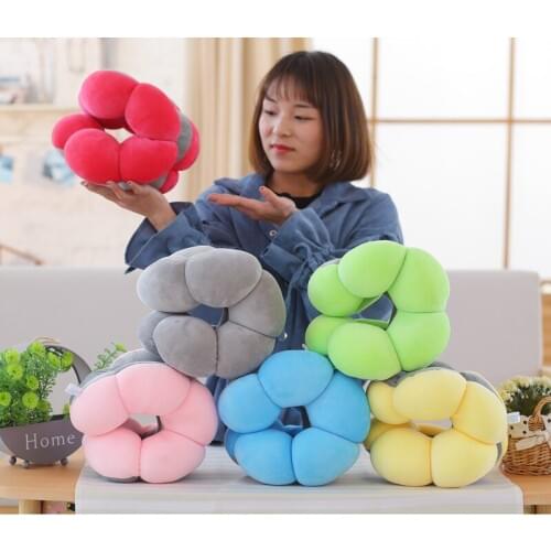 32 cm Diameter Soft Flower Plush Toy Foam Particles Stuffed Pillow Cushion Plush Toy For Children Home Decoration