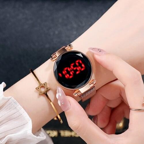 New Touch Screen LED Electronic Watch Watch Casual Versatile Student Watch
