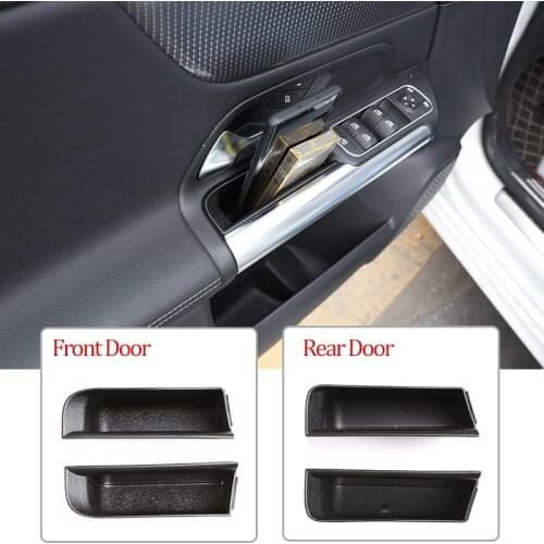 For Mercedes benz B GLB Class W247 X247 2019-20-21 Plastic Car Armrest Box Door Handle Storage Glove Box Phone Holder Organizer