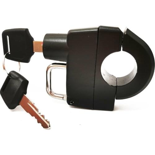 Portable Anti-theft Helmet Lock Motorcycle Handlebar Lock Durable Security fit Honda Yamaha Kawasaki Suzuki Victory dIrt bike