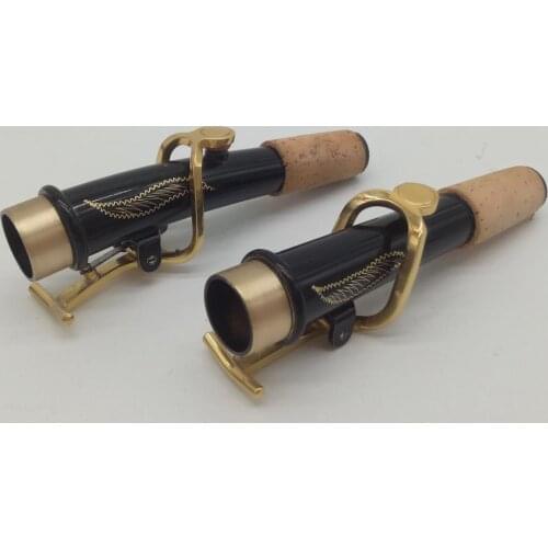 Free Shipping Brand New Bb Soprano Saxophone Necks Straight Curved Professional Sax Necks Brass Accessories Black Nickel Gold