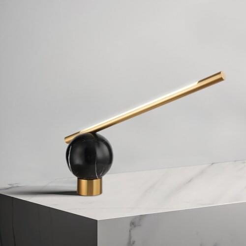 Nordic glass ball led glass lampara mesa noche tafellamp bedroom dining room living room table lamp