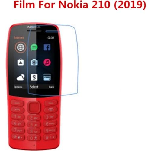 1/2/5/10 Pcs Ultra Thin Clear HD LCD Screen Protector Film With Cleaning Cloth Film For Nokia 210 (2019)