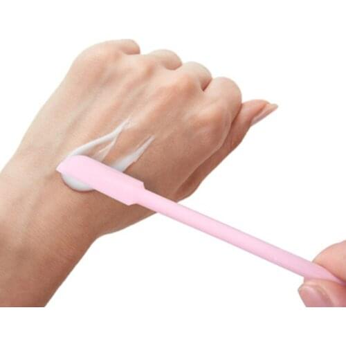 3 Pcs Flexible Silicone Beauty Spatula Reusable Beauty Tool Set Face Mask Brush Beauty Tools