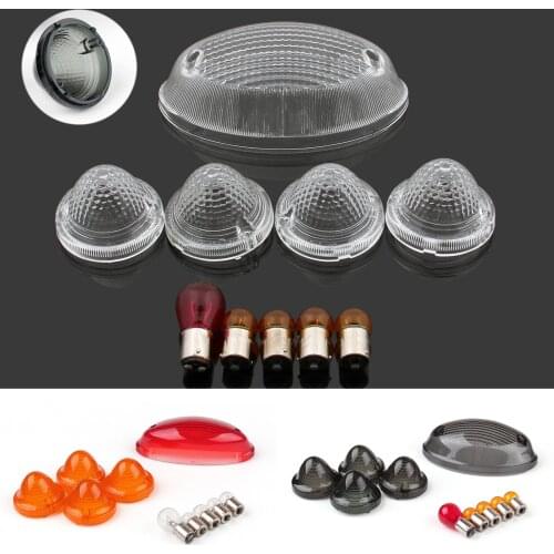 Artudatech TailLight Turn Signals Cover Bulbs For Triumph Bonneville SE T100 2009 Motorcycle Accessories Parts